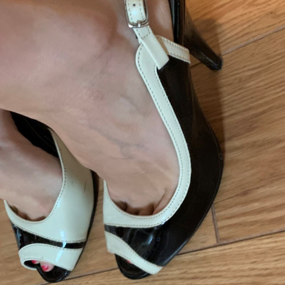 peep toe shoes 2inch heel